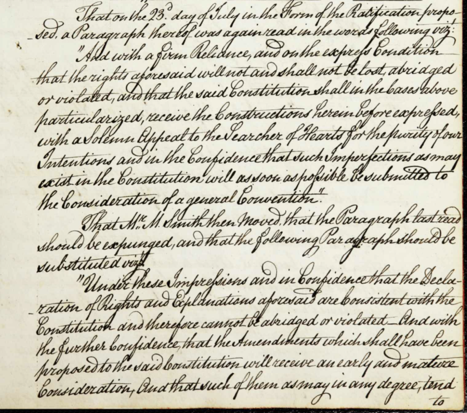 Breaking News: Critical speech from New York ratification convention discovered in Albany