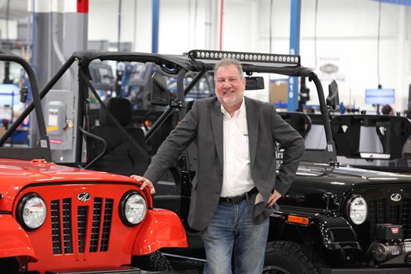 Rick Haas, President and CEO of Mahindra Automotive North America.