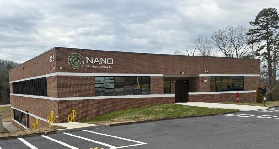 Figure 2 - NANO Nuclear's 1.64-acre land package in the historic Heritage Center Industrial Park in Oak Ridge, Tennessee. Includes a 14,000 sq. ft., 2-story facility to house NANO Nuclear's Technology Headquarters.