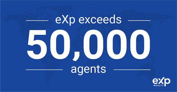 50,000 Agent Milestone