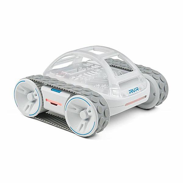 The Sphero RVR is a great way to bring robotics to the classroom. Fully capable out of the box, RVR (pronounced "Rover") can easily be expanded upon using popular development systems such as Arduino, micro:bit, Raspberry Pi and more to create a more advanced robot. With tank treads and powerful, durable motors, the RVR can travel over most surfaces and can communicate with other Sphero products through IR sensors.