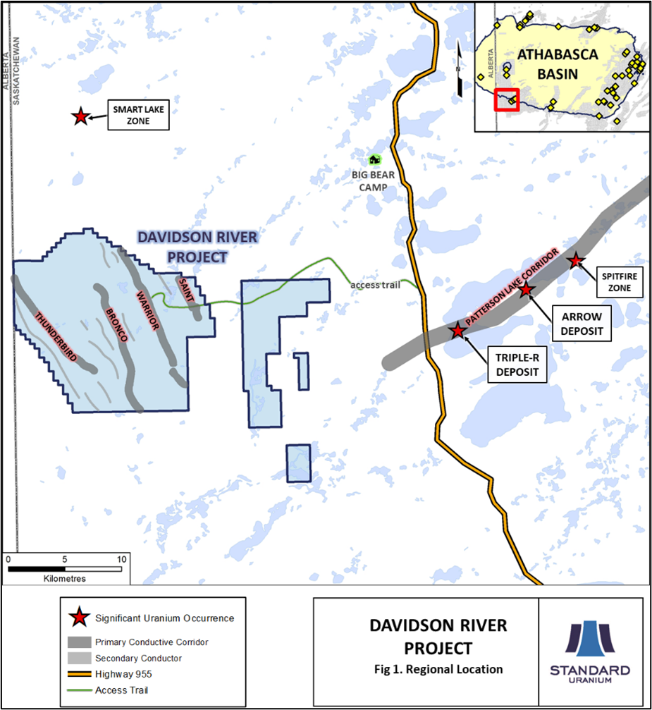 Fig. 1 Davidson River Regional Location Map