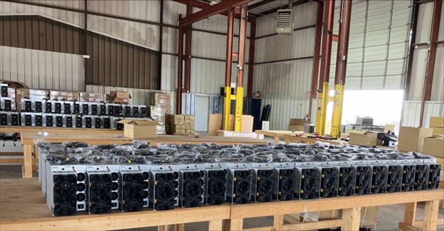 New Bitmain S21 mining rigs being prepared for deployment