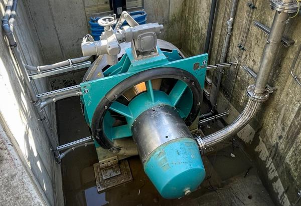Natel Energy's installed a 62 cm-diameter fish-safe submersible hydro turbine for Austrian utility, Energie Steiermark, marking Natel's first european turbine deployment.