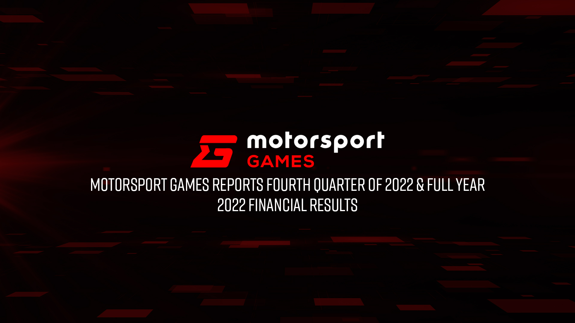 <div>Motorsport Games Reports Fourth Quarter of 2022 & Full Year 2022 Financial Results</div>