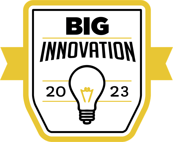BIG Innovation Award badge