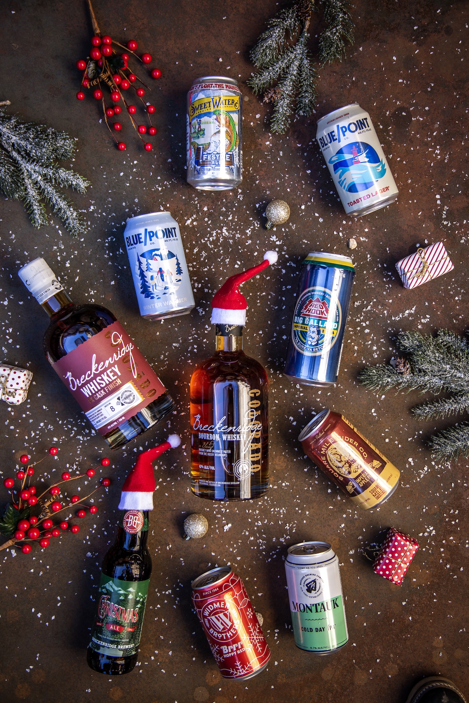 Celebrate the Holiday Season with the World’s Best Blended Whiskey and Award-Winning Craft Brews