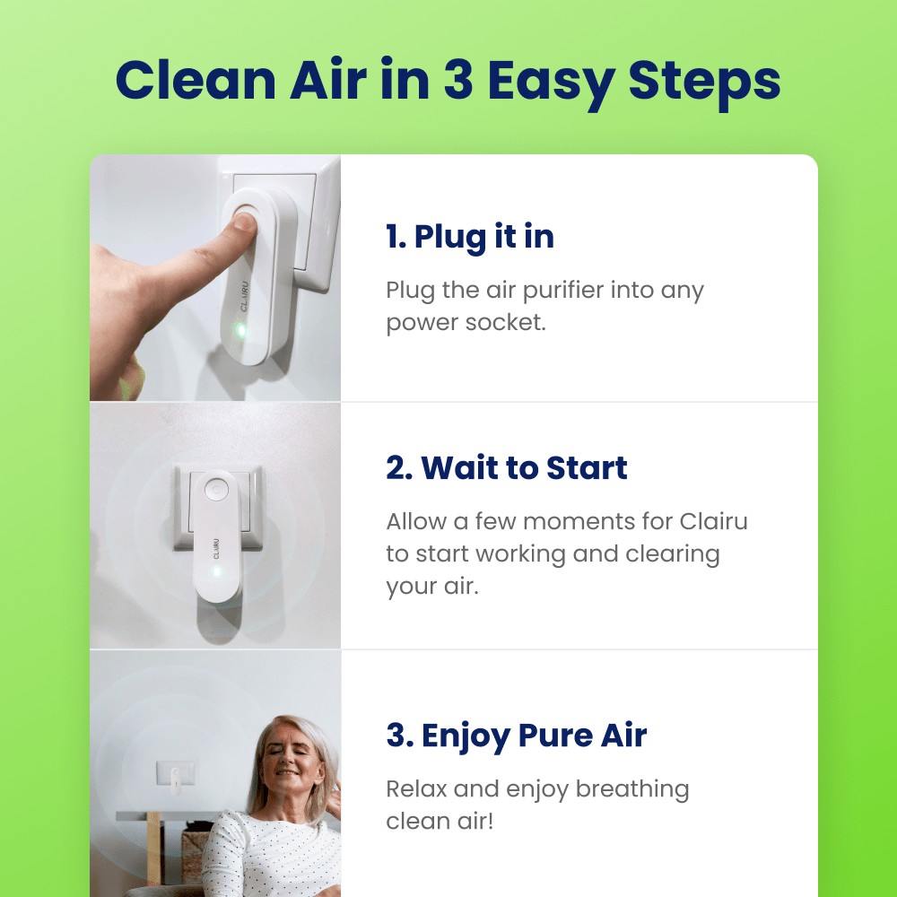 How To Use Clairu Air Purifier