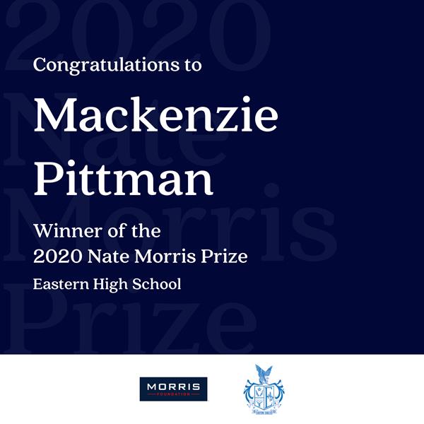 Nate Morris Prize 2020