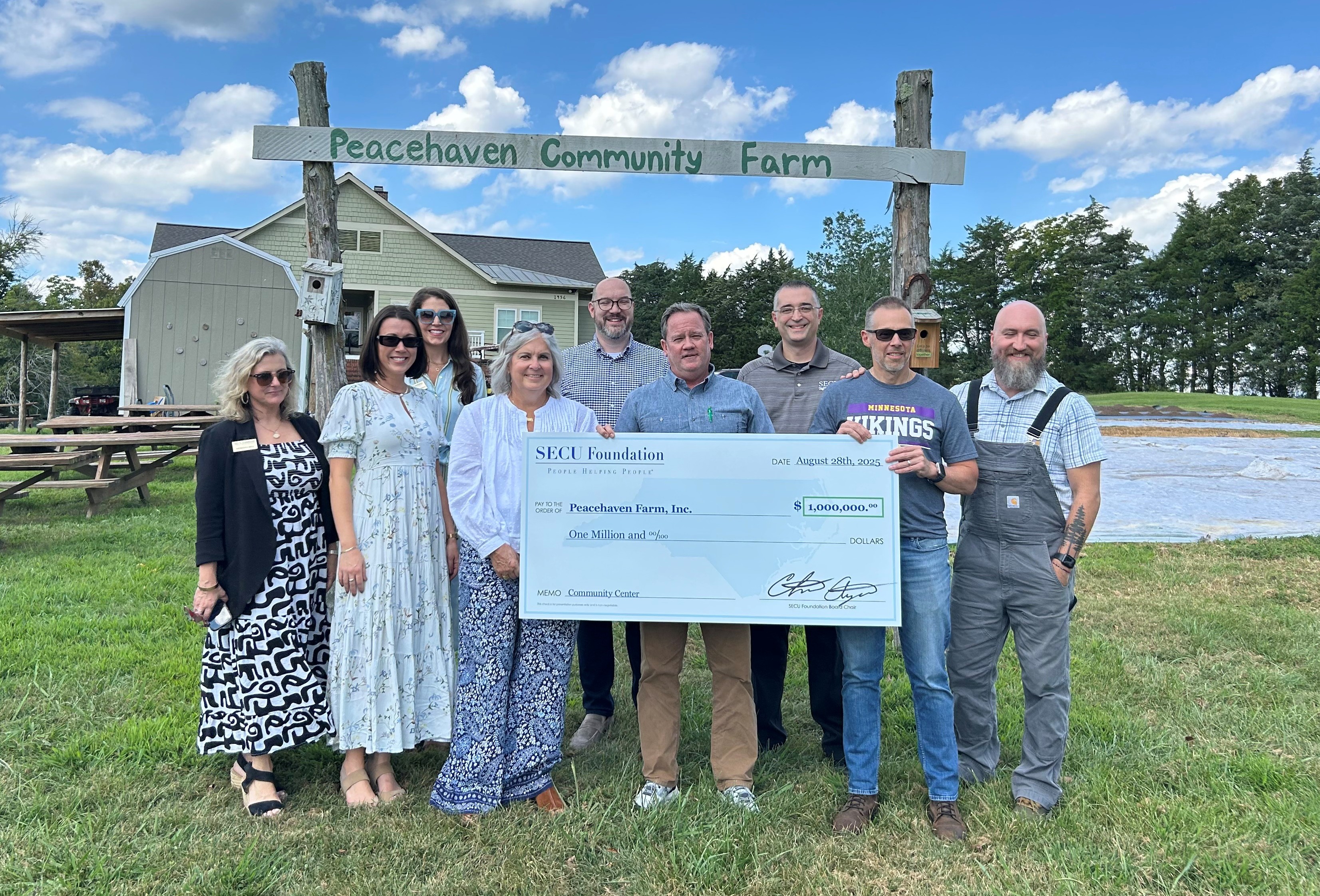 Peacehaven check presentation