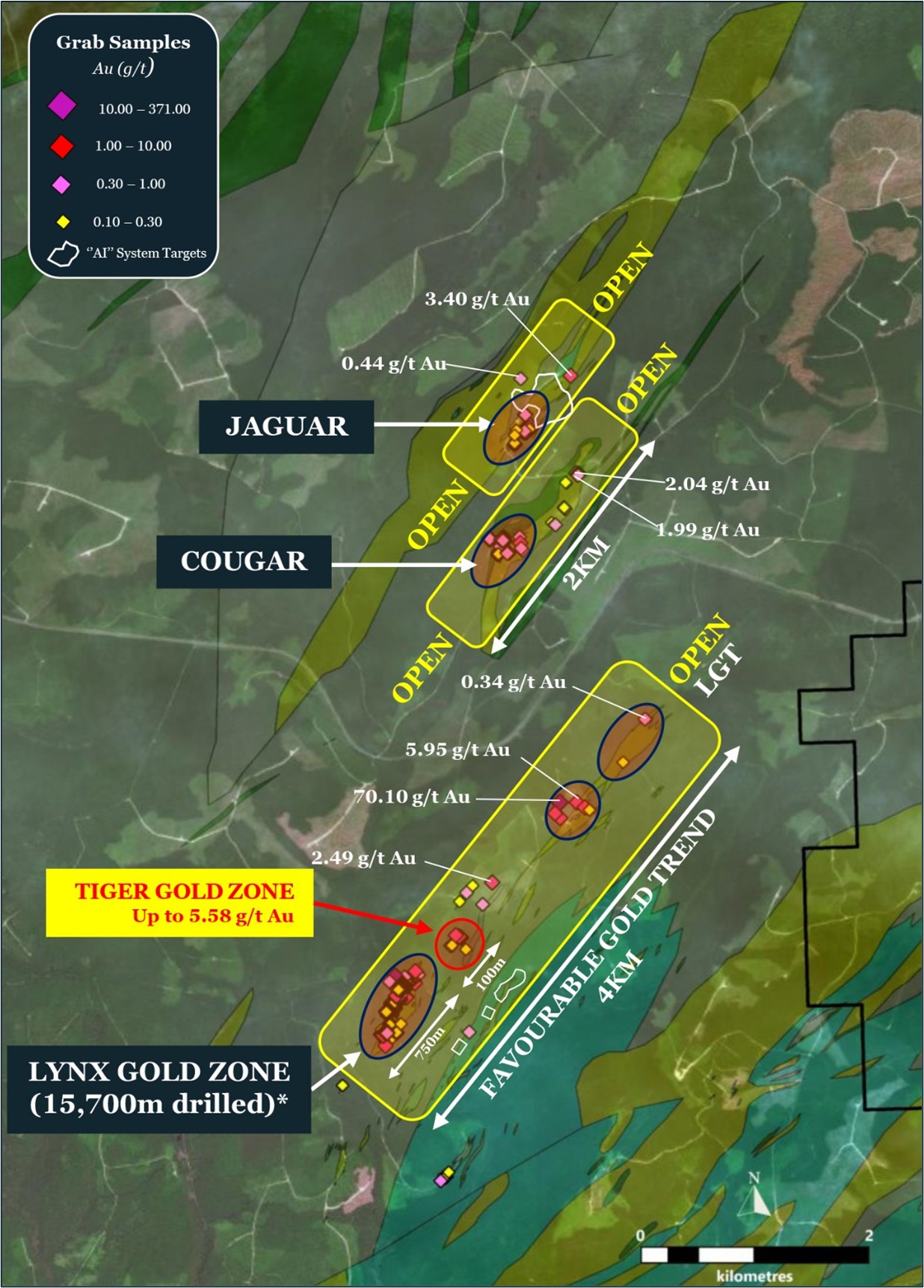 Focus areas to increase gold inventory at Williams Brook Gold