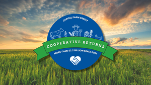 Capital Farm Credit returns more than $59 million to borrowers