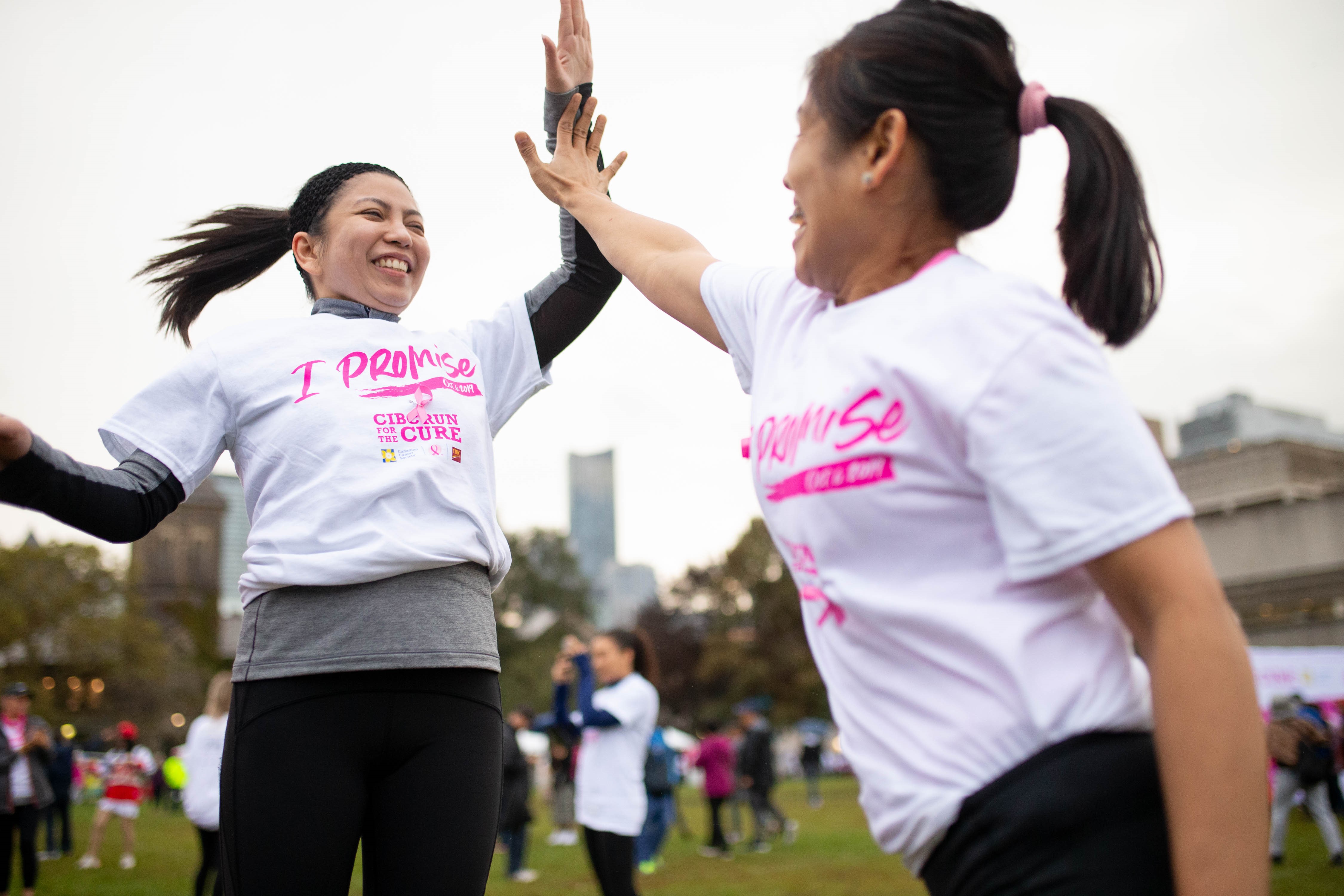 Participants de la Course à la vie CIBC
