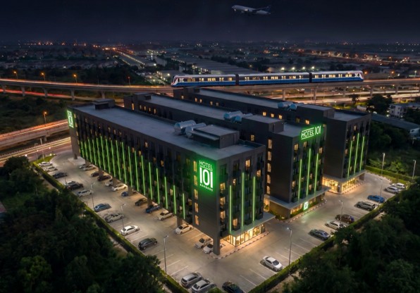 Hotel101-Bangkok Thailand 's preliminary perspective which is set to have approx. 770 rooms 