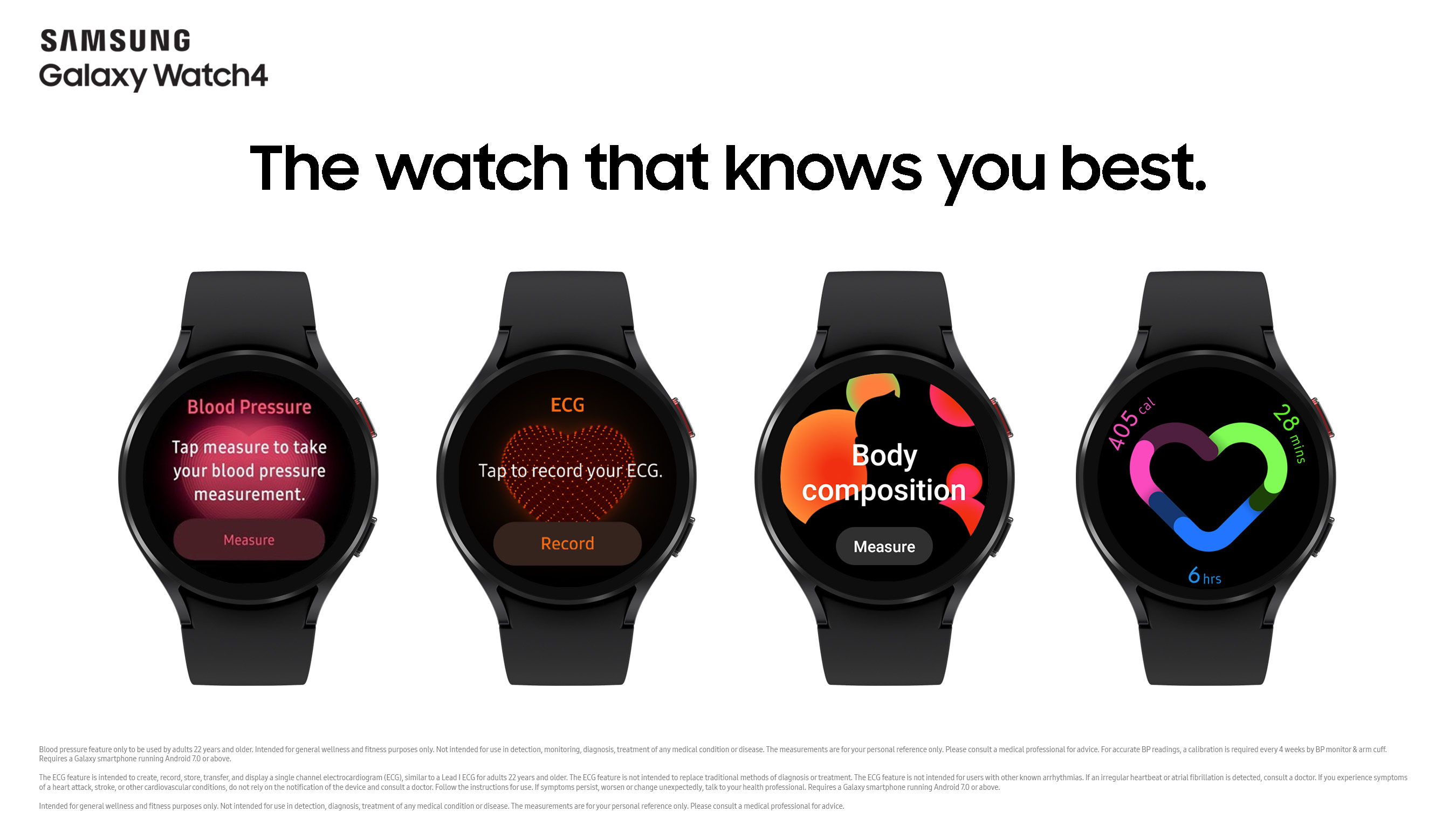 Measure your ECG with the Galaxy Watch series