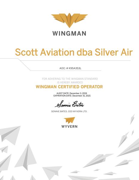 Silver Air WYVERN Wingman Certification