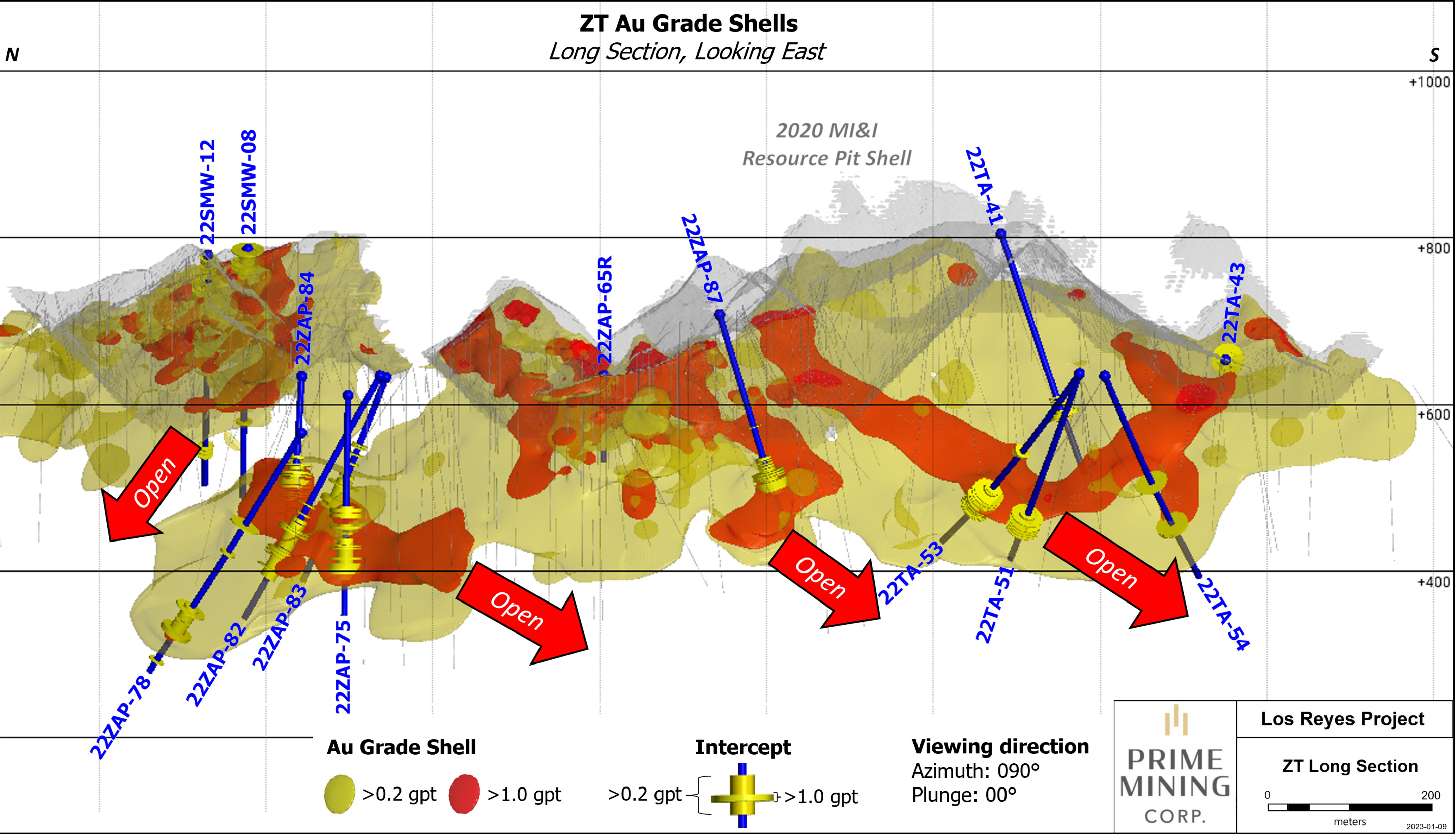 Z-T Grade Shell Longitudinal Section