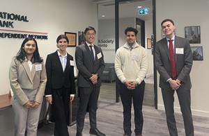 This year's winning team - University of Waterloo - School of Accounting and Finance Demonstrates High Financial Ethical Standards