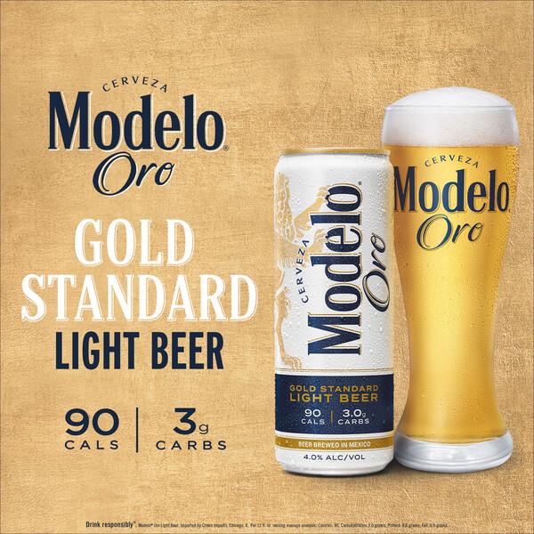 Modelo Oro, the Gold Standard of Light Beer, Launches