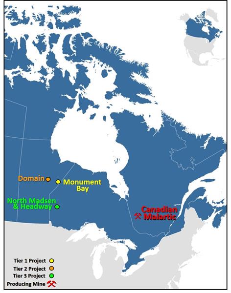 Figure 2 - Canada Location Map