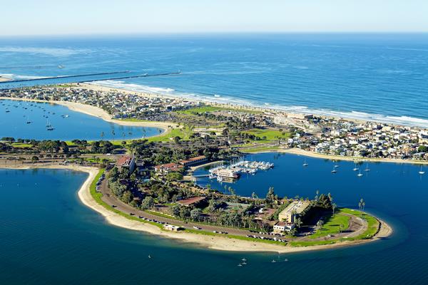 Mission Bay, Mission Beach and Pacific Beach 