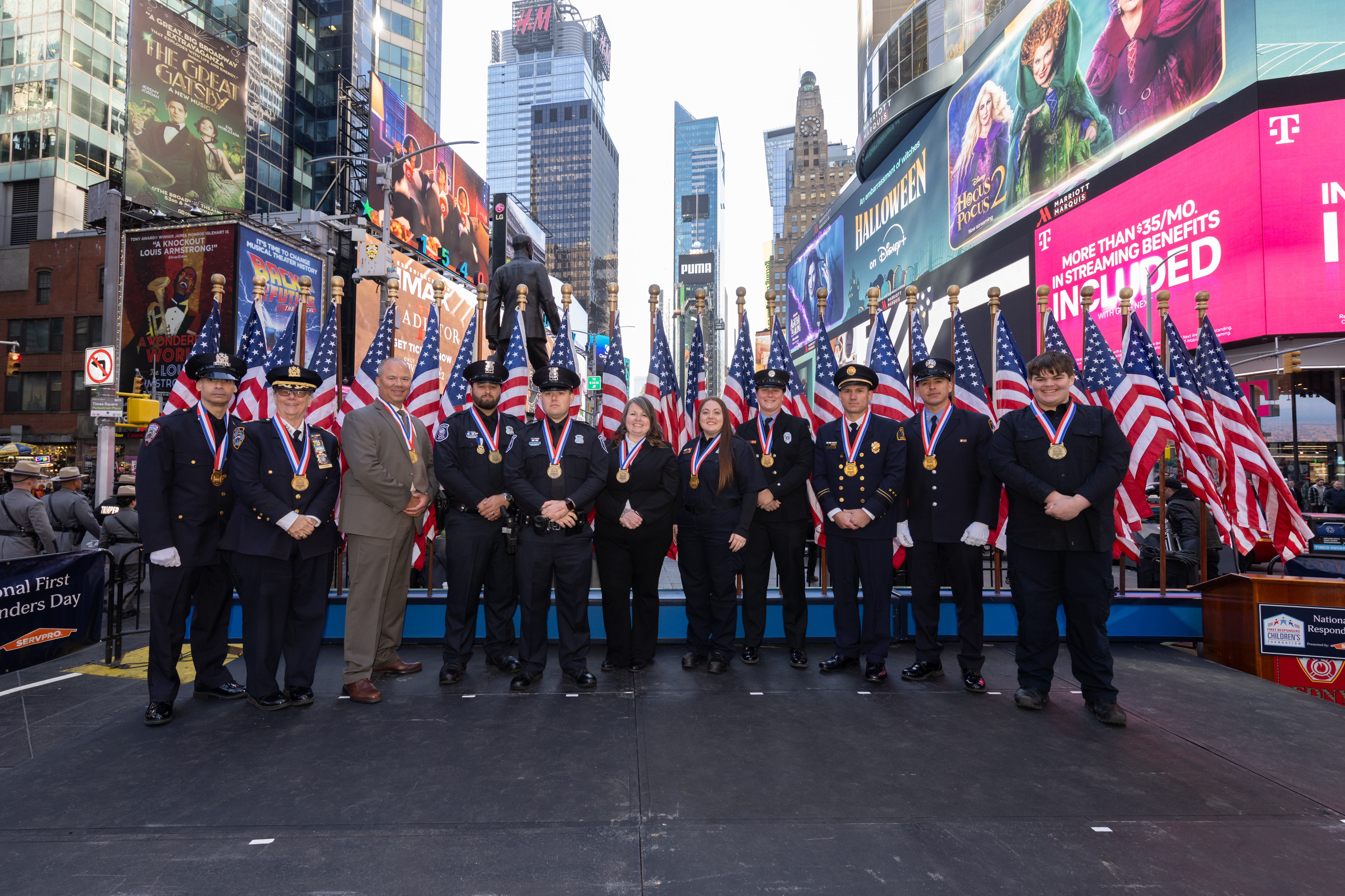 FirstRespondersChildrensFoundation_NationalFirstRespondersDay2024_Roll Call of Hero Honorees