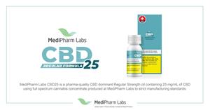 MediPharm Labs CBD REGULAR FORMULA 25 product launch 2020_highres