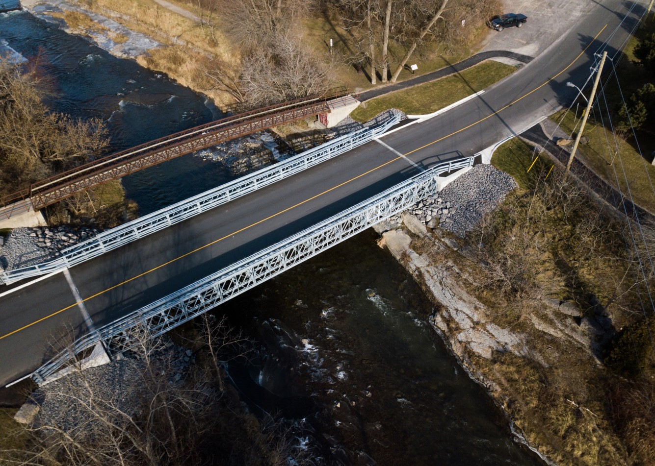 Acrow Bridge, Port Hope, Ontario, Canada