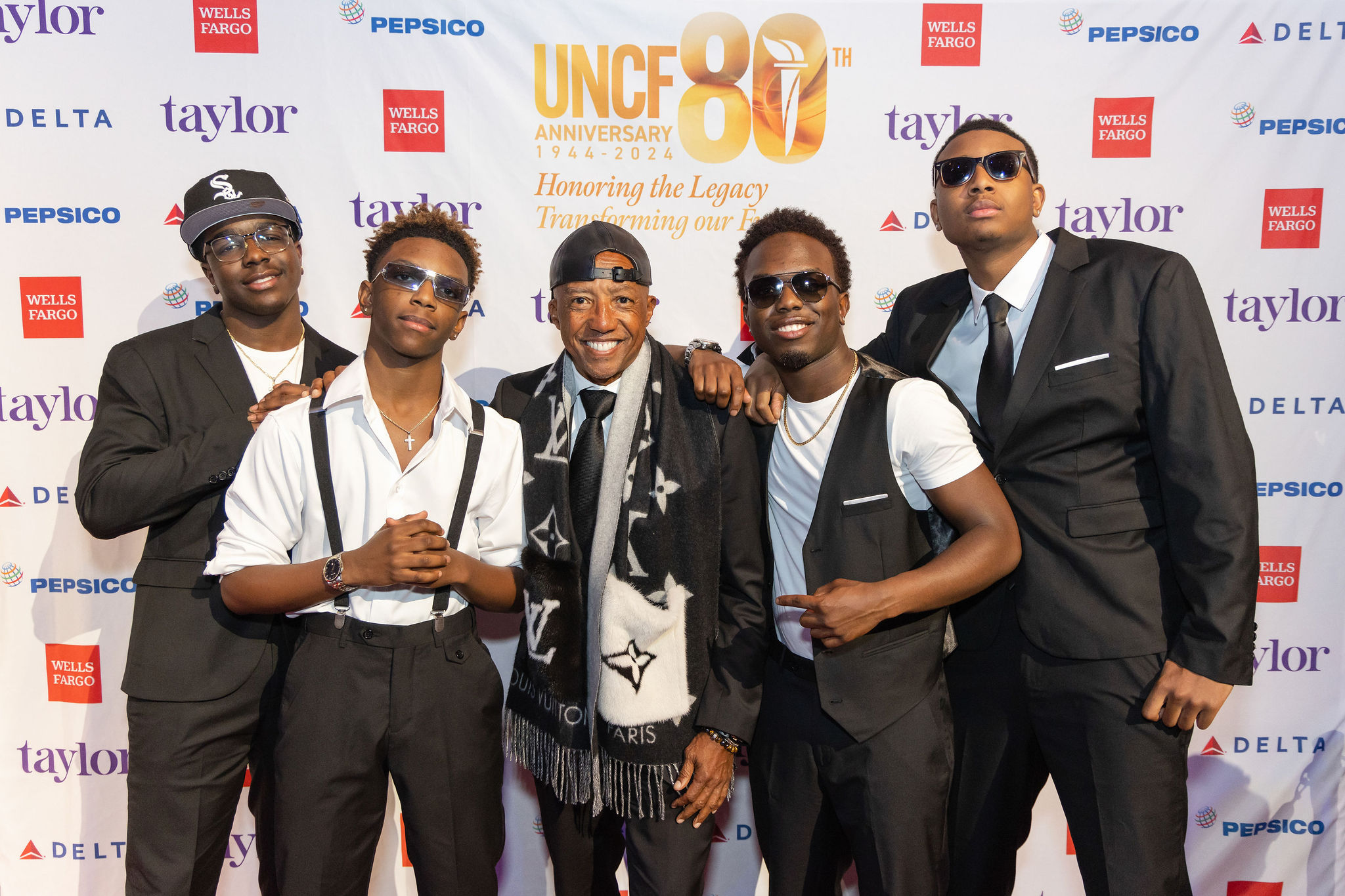 New York UNCF 80th “A Mind Is…®” Gala Honorary Co-Chair Kevin Liles with WanMor.