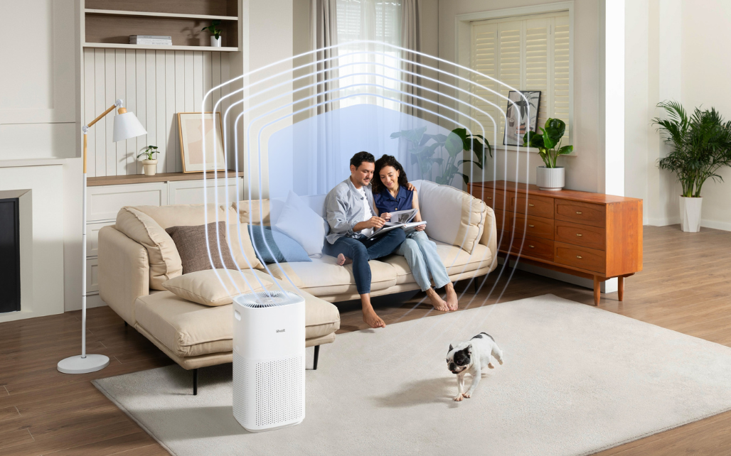 Levoit energy efficient air purifier for indoor air quality in Australian households