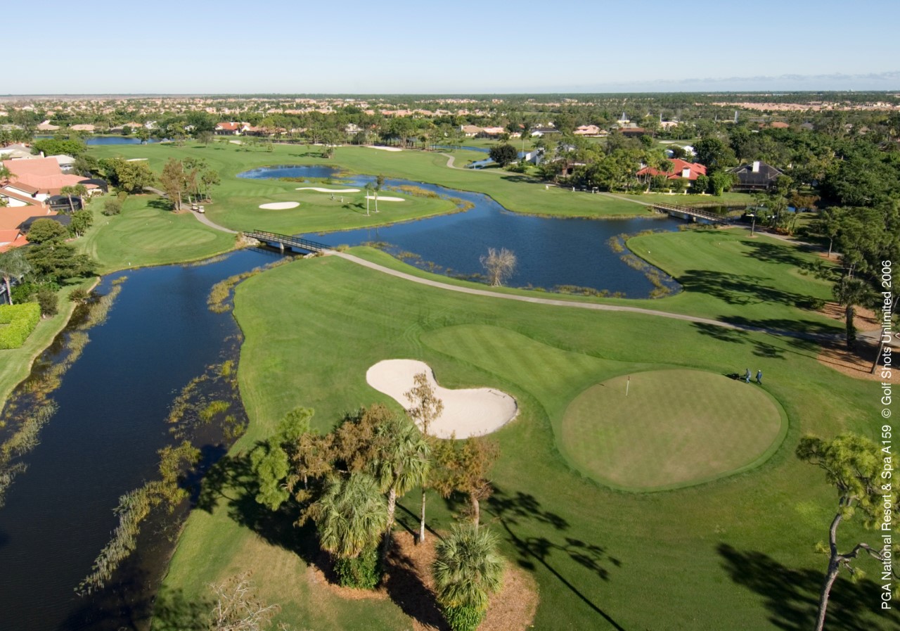 The Squire Course at PGA National Resort & Spa in Palm Beach Gardens, Florida.