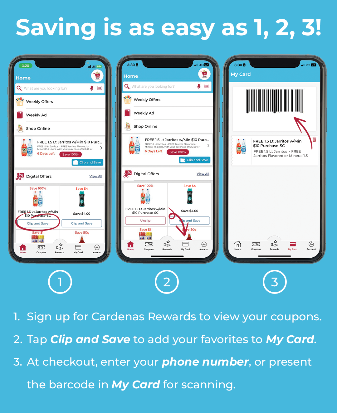 Cardenas Rewards - Easy as 1-2-3 (1)