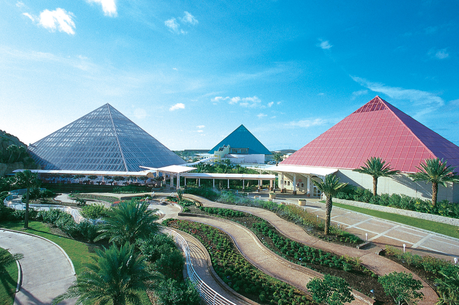 Moody Gardens Pyramids