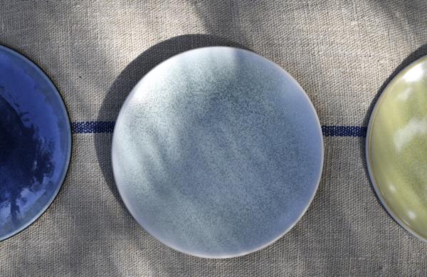Jars presents stunning new colors in the Tourron Collection: Blue Linen, Eucalyptus and Pollen.