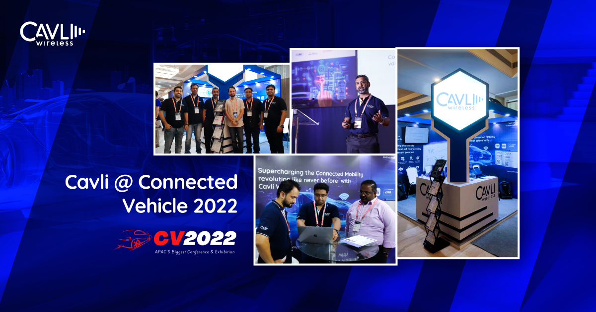 Cavli Wireless showcases the next generation of connected mobility tech at CV 2022, India