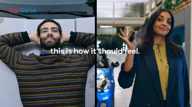 Get it with Gurus: Cargurus' new brand campaign highlights individual drivers in a confidence-inducing elevated reality, with spots highlighting the buyer’s journey, the seller experience, and a combination of both.