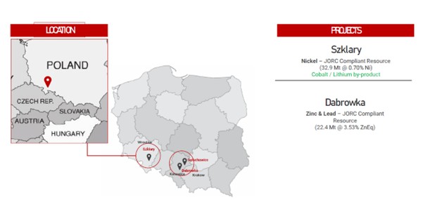 Sulliden Acquires 48% of Nickel, Zinc, and Lead Mining Exploration Project in Poland