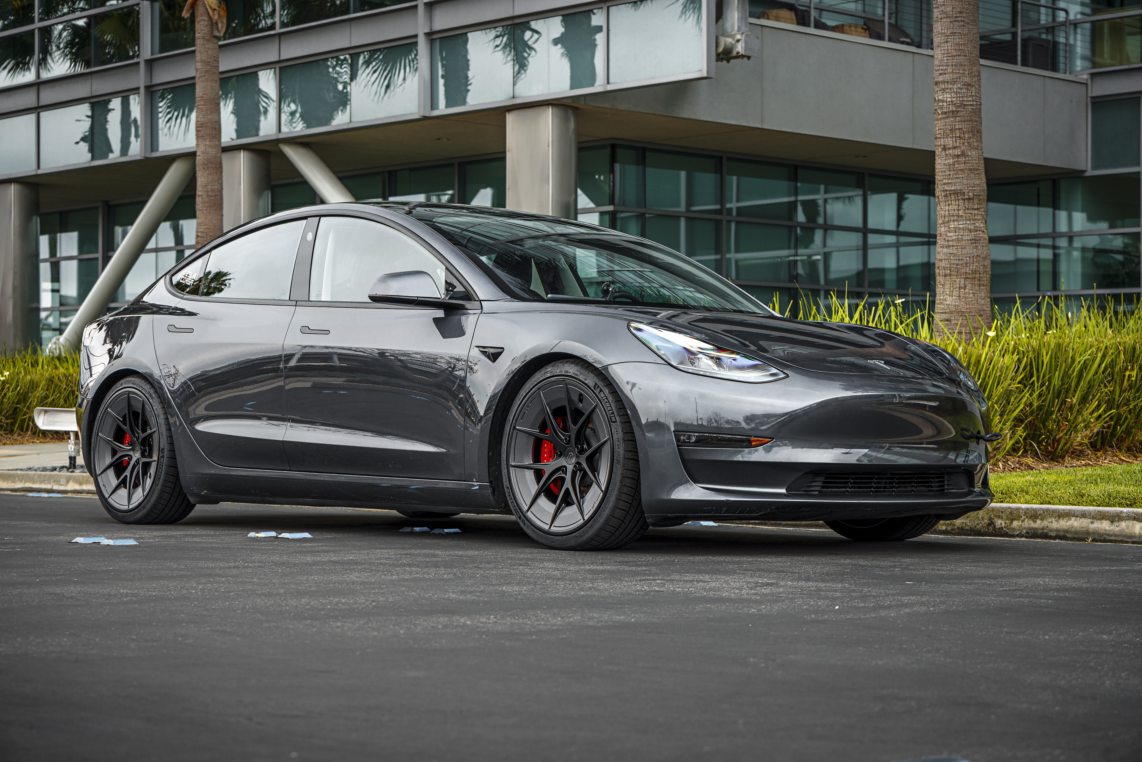 Tesla Model 3 Performance UP Forged UP-RW Road Warrior Wheels Unplugged Performance
