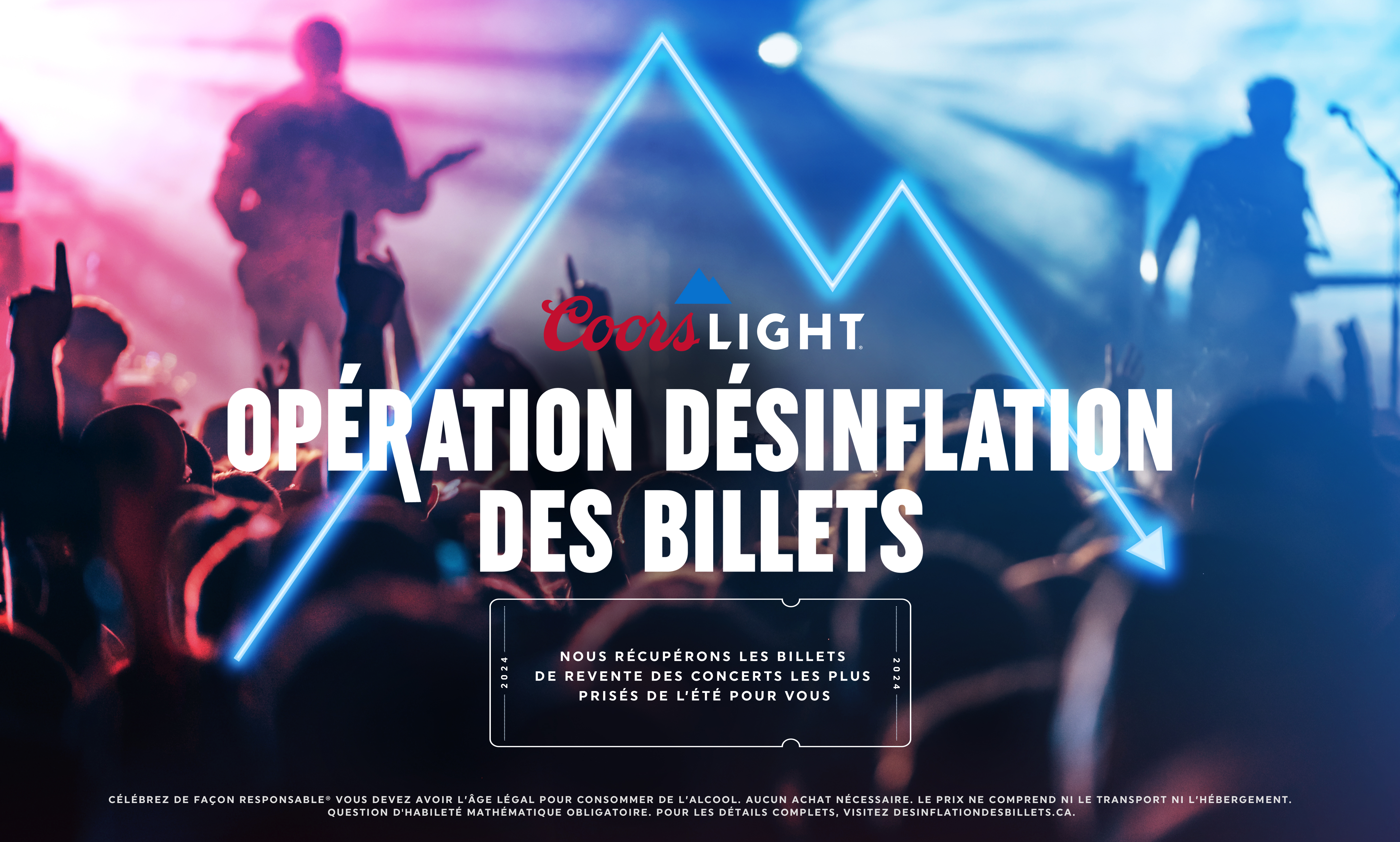 Coors Light Opération Désinflation Des Billets