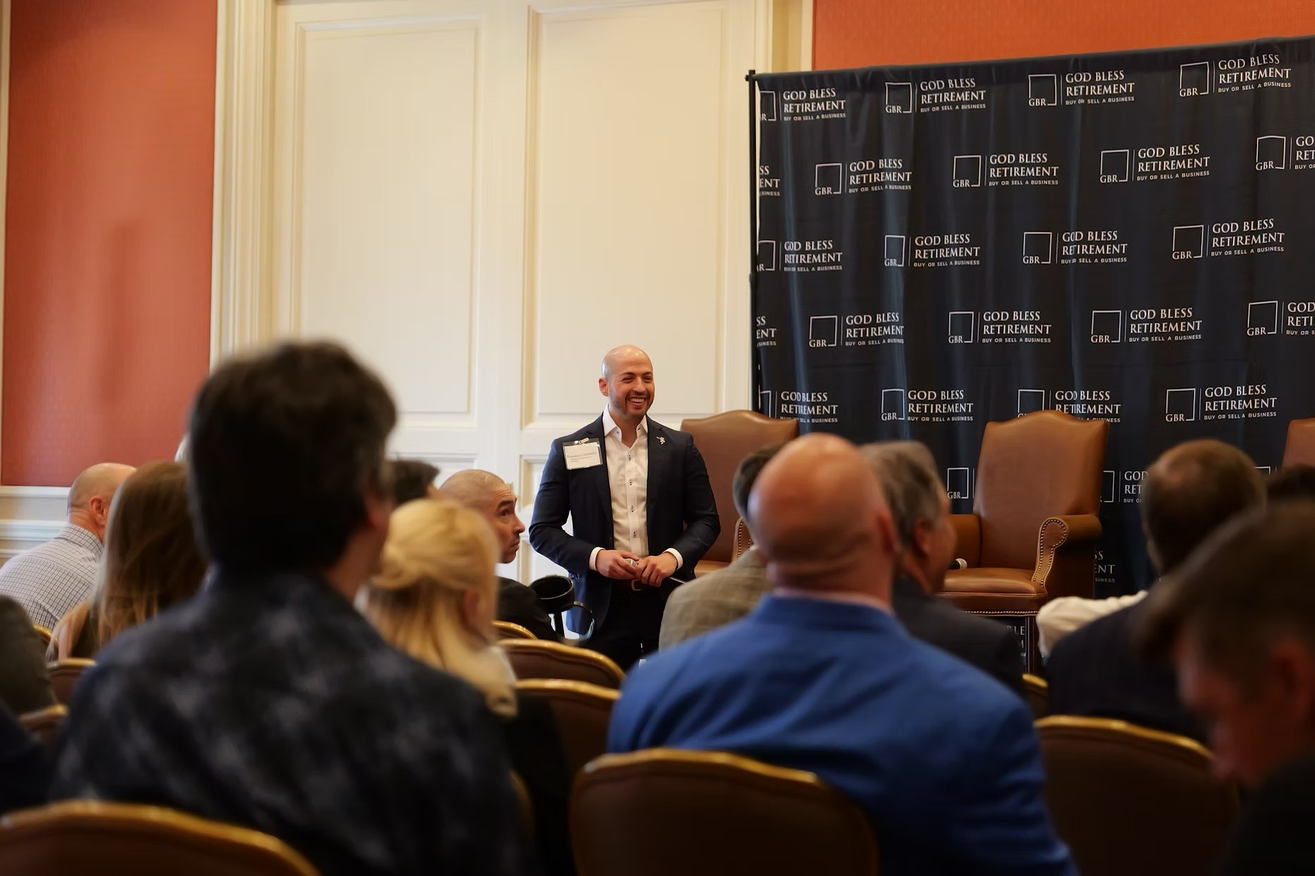 Dr. Brandon Chicotsky, Managing Principal at God Bless Retirement and Marketing Professor at the TCU Neeley School of Business