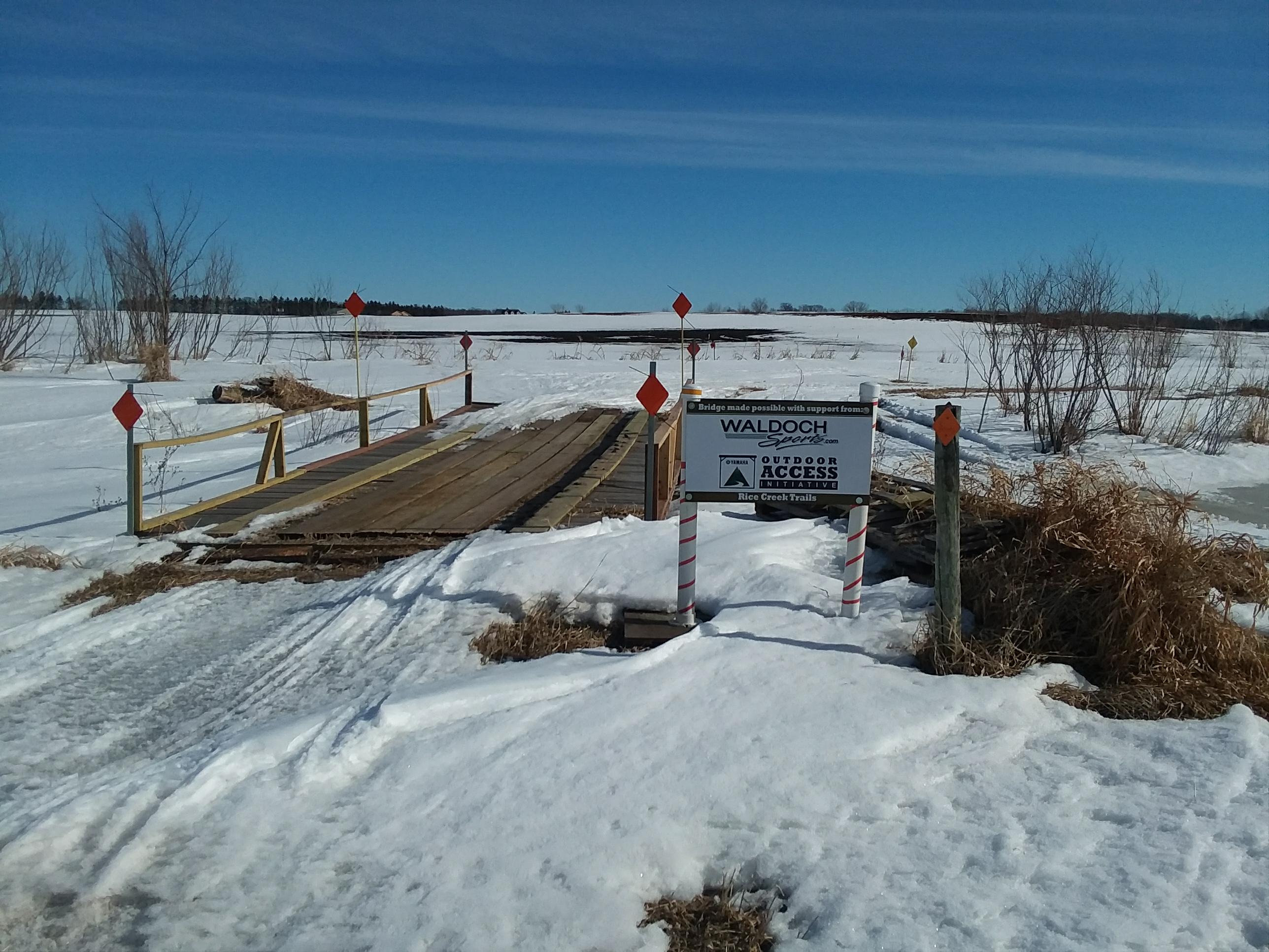 Rice Creek Trails Bridge