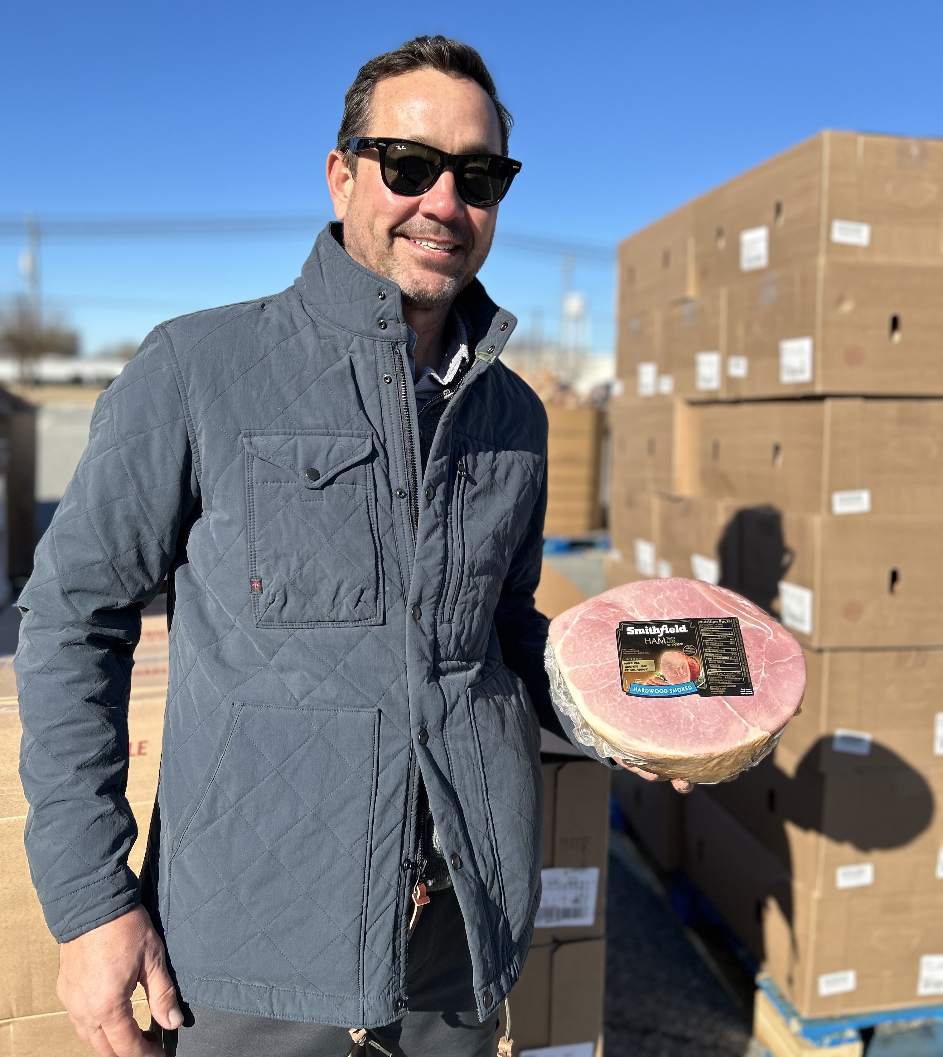 Smithfield Foods Distributes 1,000 Holiday Hams to Fight Hunger in Hampton Roads