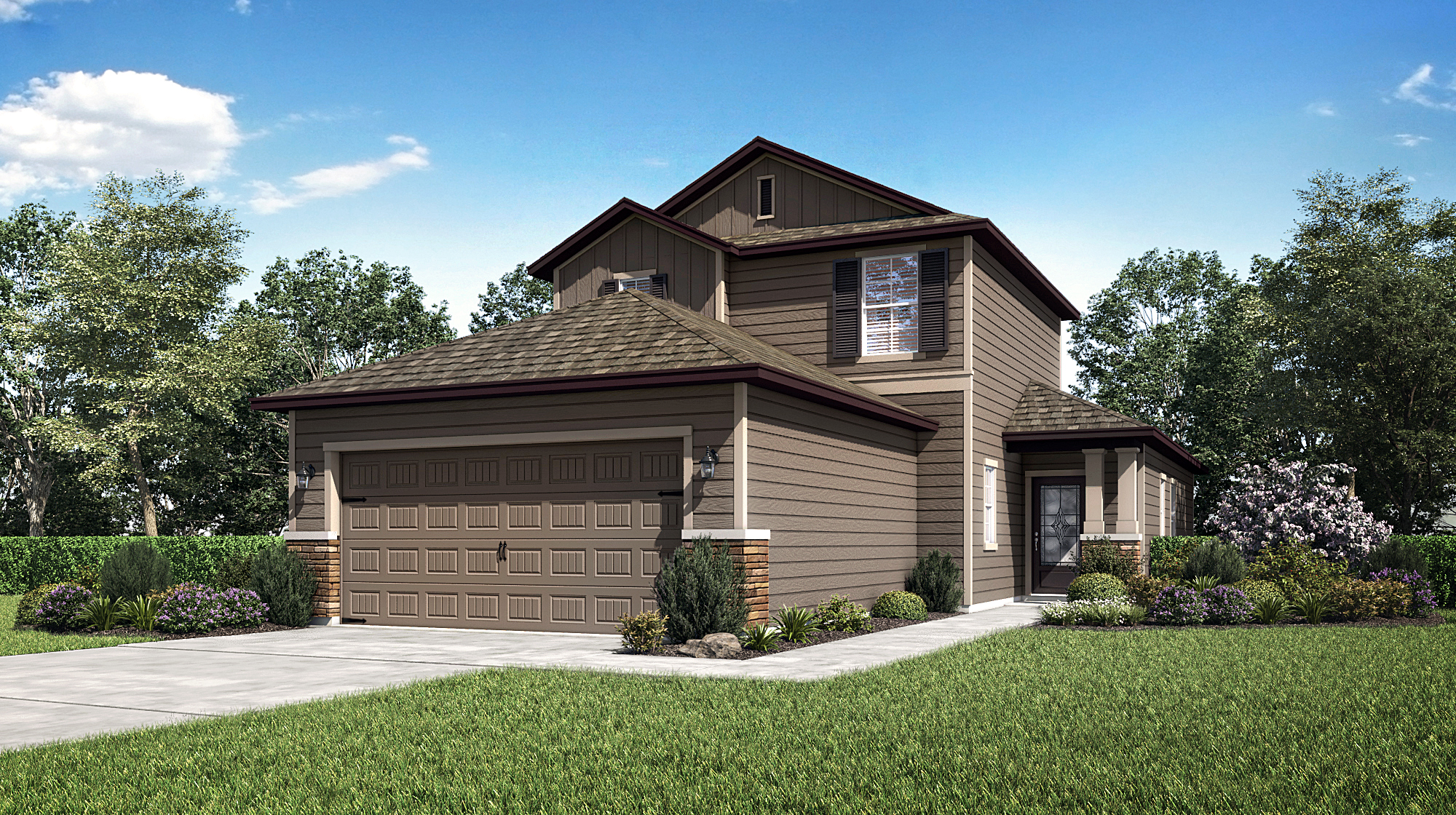 The Tomoka by LGI Homes will be available at the Creekside at Twin Creeks Grand Opening on Dec. 7, 2019.