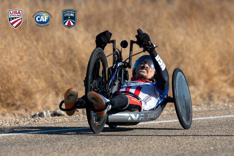 Will Groulx served in the United States Navy as a nuclear-trained electrician before a motorcycle accident left him paralyzed from the chest down. Will's Paralympic career began with wheelchair rugby, making three U.S. Paralympic Teams before switching to hand cycling where he won gold and two silver medals at the Rio Games in 2016. He was recently named to the Team USA roster for Tokyo 2020/2021.