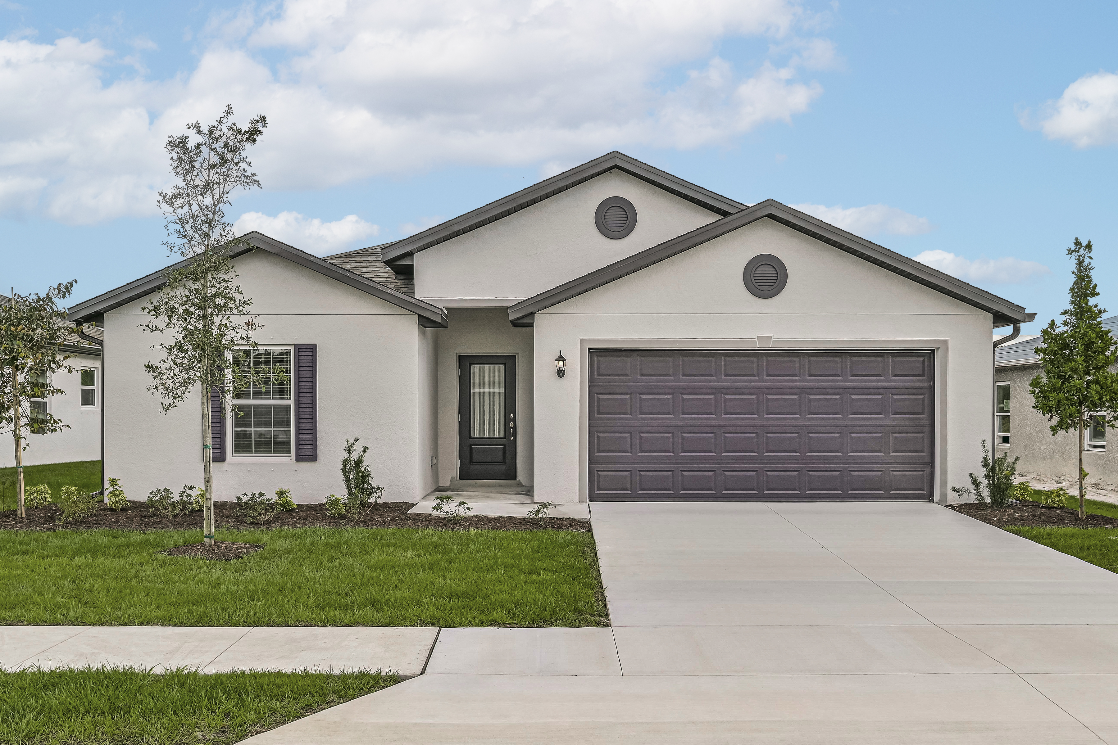 The beautiful Capri plan by LGI Homes is offers an open layout and five spacious bedrooms. 