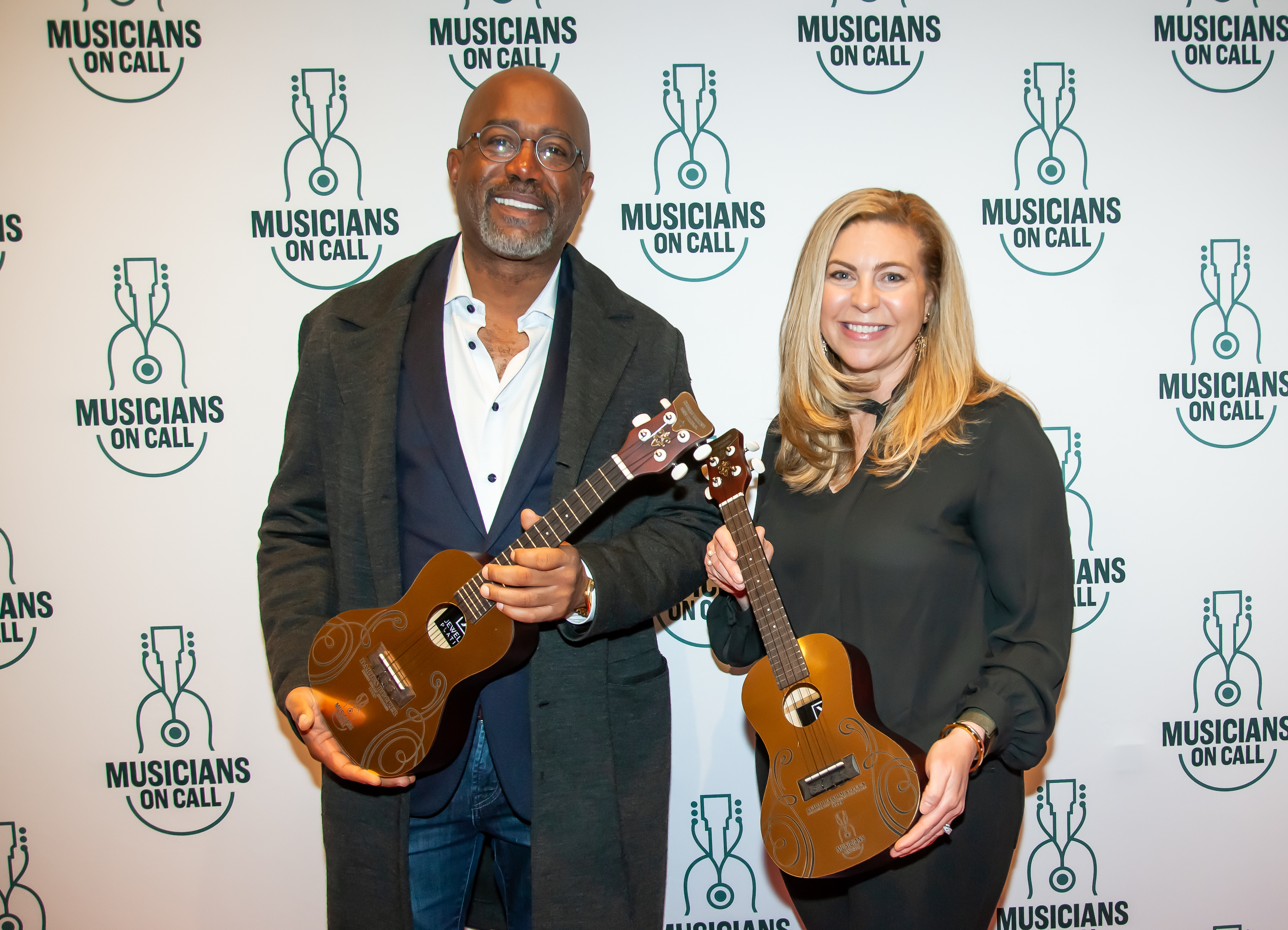 Darius Rucker & Leigh Parr Malleus at MOC's Millions of Moments Celebration