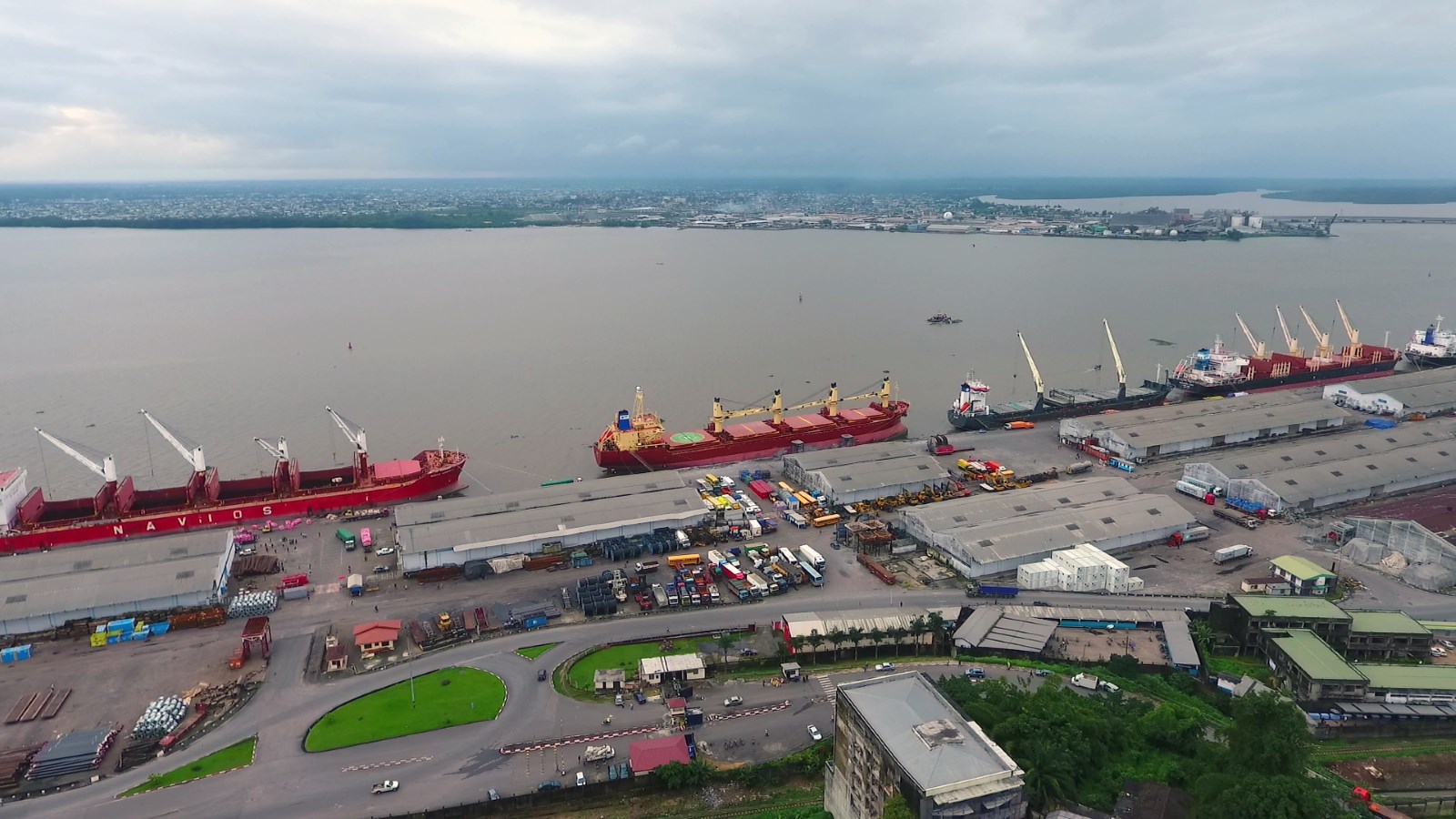 Image 1: Port of Douala