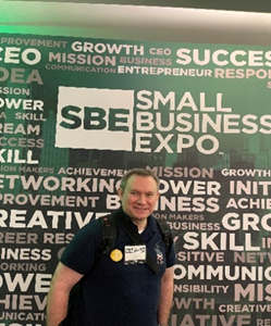 CEO Joshua Sodaitis at Small Business Expo (SBE)