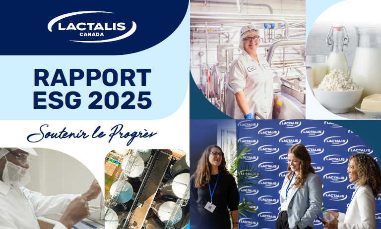 Lactalis Canada publie son rapport ESG 2025