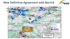 Figure 1 New Definitive Agreement with Barrick